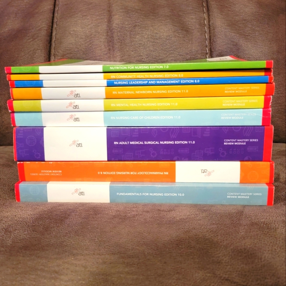 *BRAND NEW* ATI NCLEX NURSING BOOKS *COMPLETE SET*